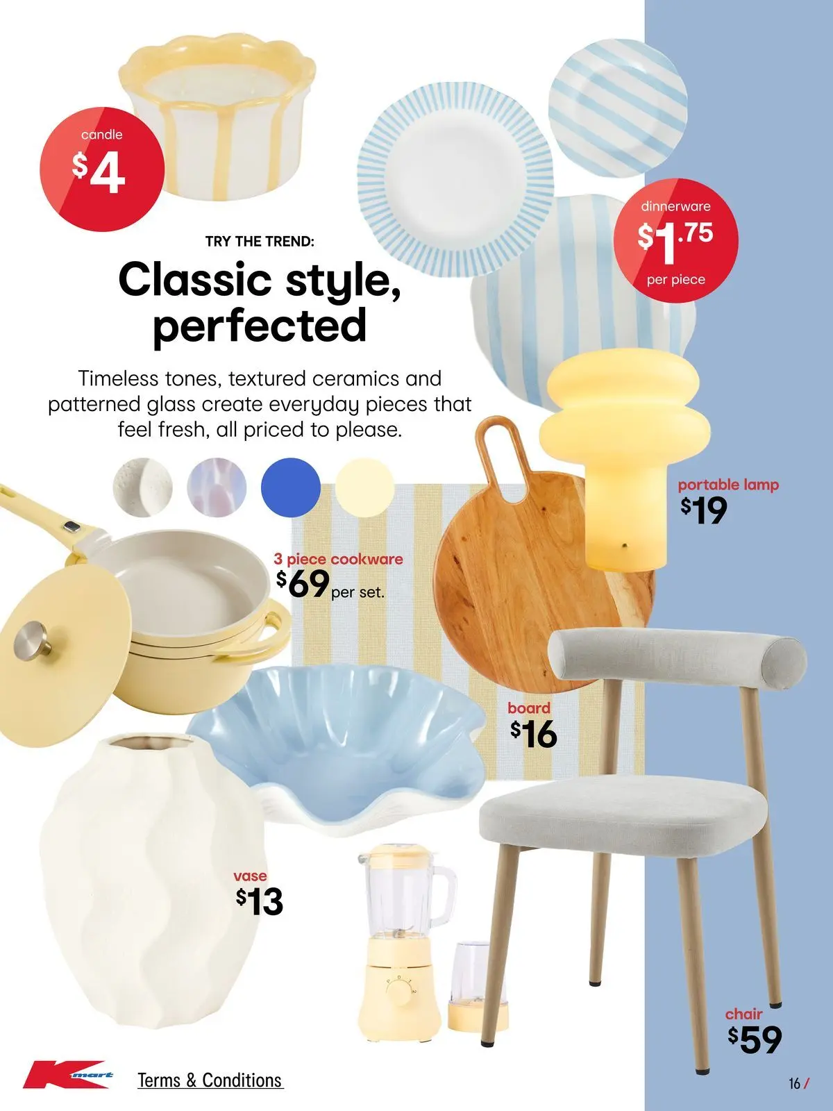 ﻿Kmart catalogue valid from 23/07/2026 > Online Australia | Page: 16 | Products: Vase, Lamp, Cookware, Portable