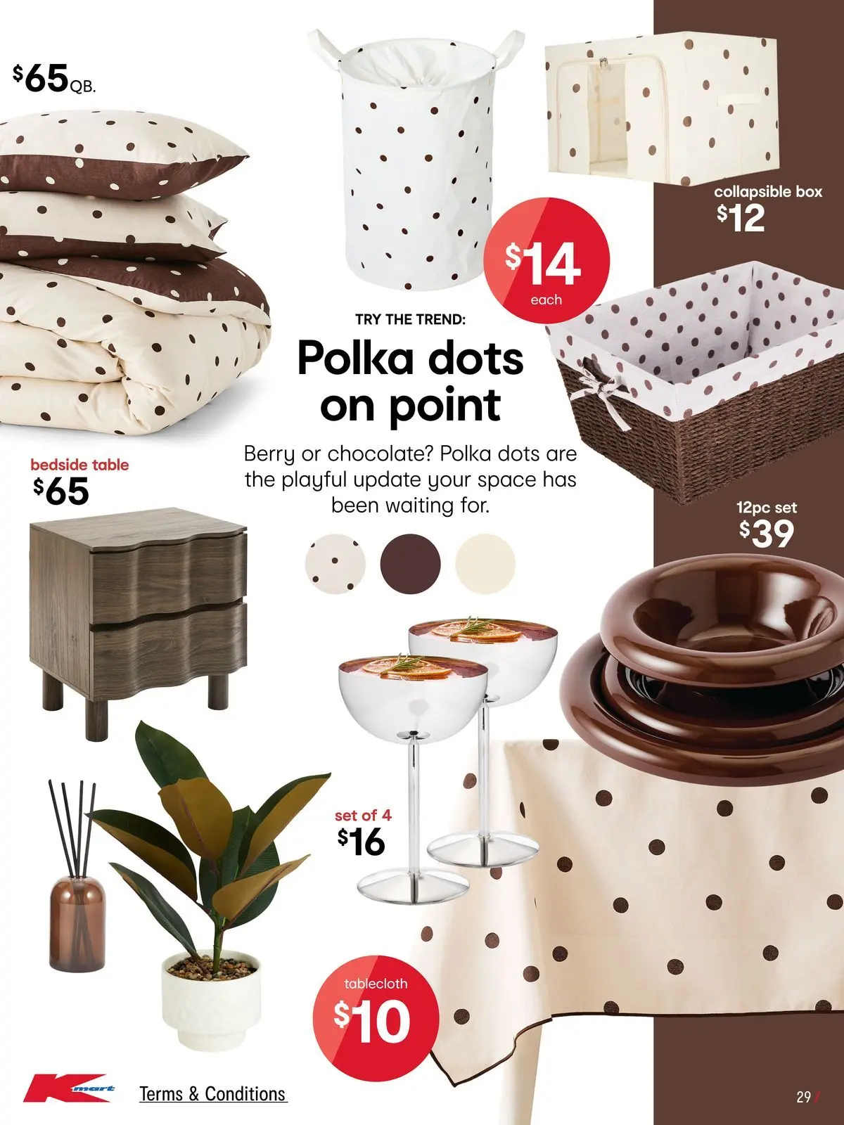 ﻿Kmart catalogue valid from 23/07/2026 > Online Australia | Page: 29 | Products: Bedside table, Table, Box, Chocolate