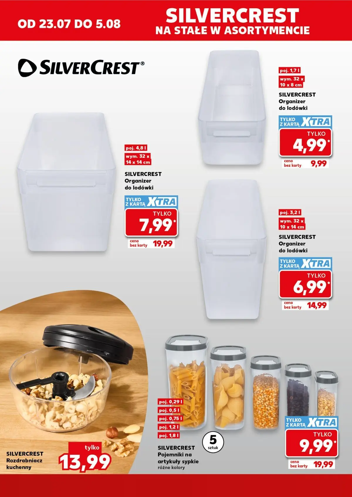Kaufland gazetka - Złap Okazje od 23.07.2026 - od jutra PDF | Strona: 4 | Produkty: Karta