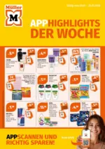M&uuml;ller Drogerie M&uuml;ller: App Highlights der Woche - bis 26.07.2026