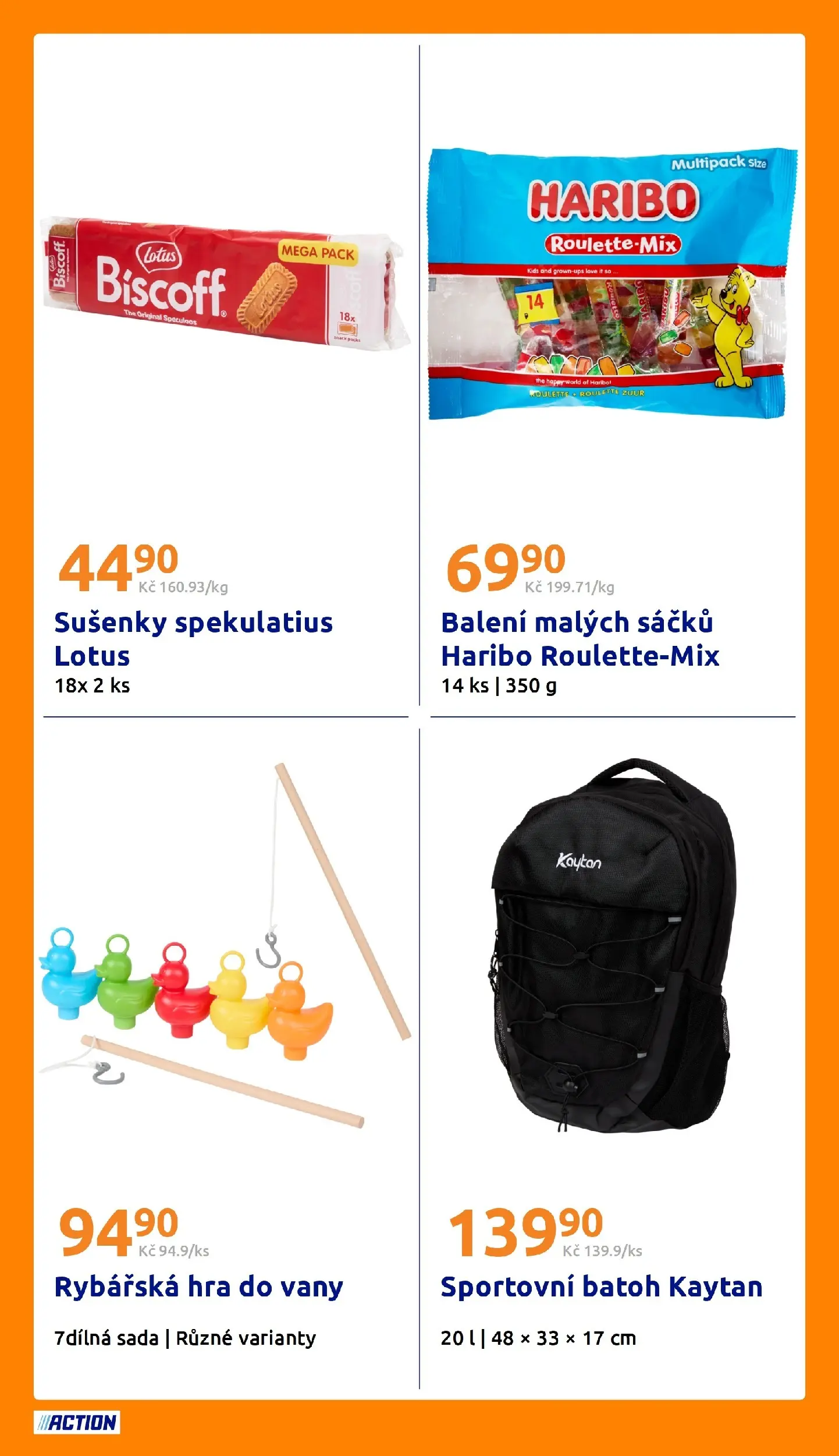 Action leták od 22.07.2026 - Akční leták online | Strana: 21 | Produkty: Haribo, Batoh, Spekulatius, Sušenky