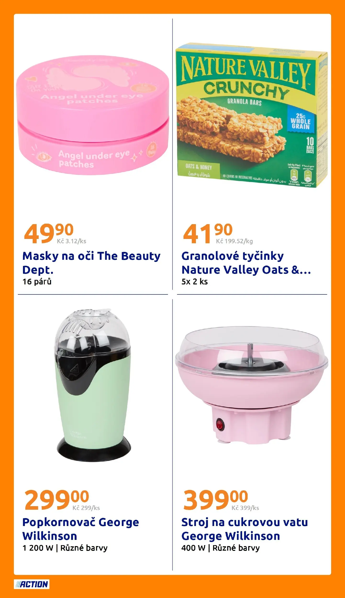 Action leták od 22.07.2026 - Akční leták online | Strana: 26 | Produkty: Granola, Tyčinky, Popkornovač, Barvy