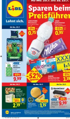 Lidl Prospekt Braunschweig ab 20.07.2026 gültig
