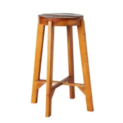 Barhocker in Braun, Multicolor