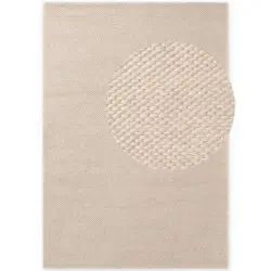 Wollteppich 140/200 cm Lyon Beige