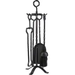 Kaminbesteck 18/51/18 cm Metall