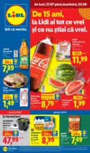 Catalog Lidl p&acirc;nă &icirc;n data de 02.08.2026