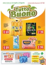 Tutto Buono Offerte valide dal 23 Luglio al 9 Agosto - al 09.08.2026
