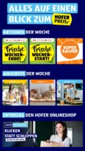 HOFER: Flugblatt