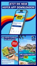 HOFER HOFER: Flugblatt - ab 24.07.2026
