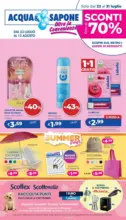 Acqua & Sapone SRL Societ&agrave; Consortile Sconti fino al 70% - al 03.09.2026