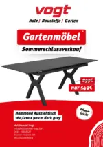Alfred Vogt GmbH & Co. KG Holzland Vogt - Gartenm&ouml;bel - bis 29.07.2026