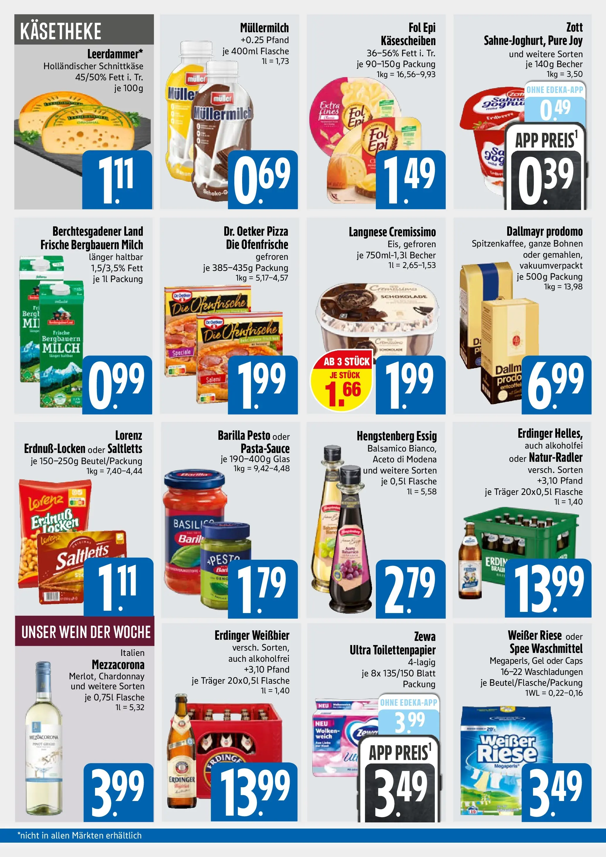 Angebote - E xpress: Wochenangebote (ab 27.07.2026) zum Blättern | Seite: 2 | Produkte: Cremissimo, Spee, Müllermilch, Toilettenpapier