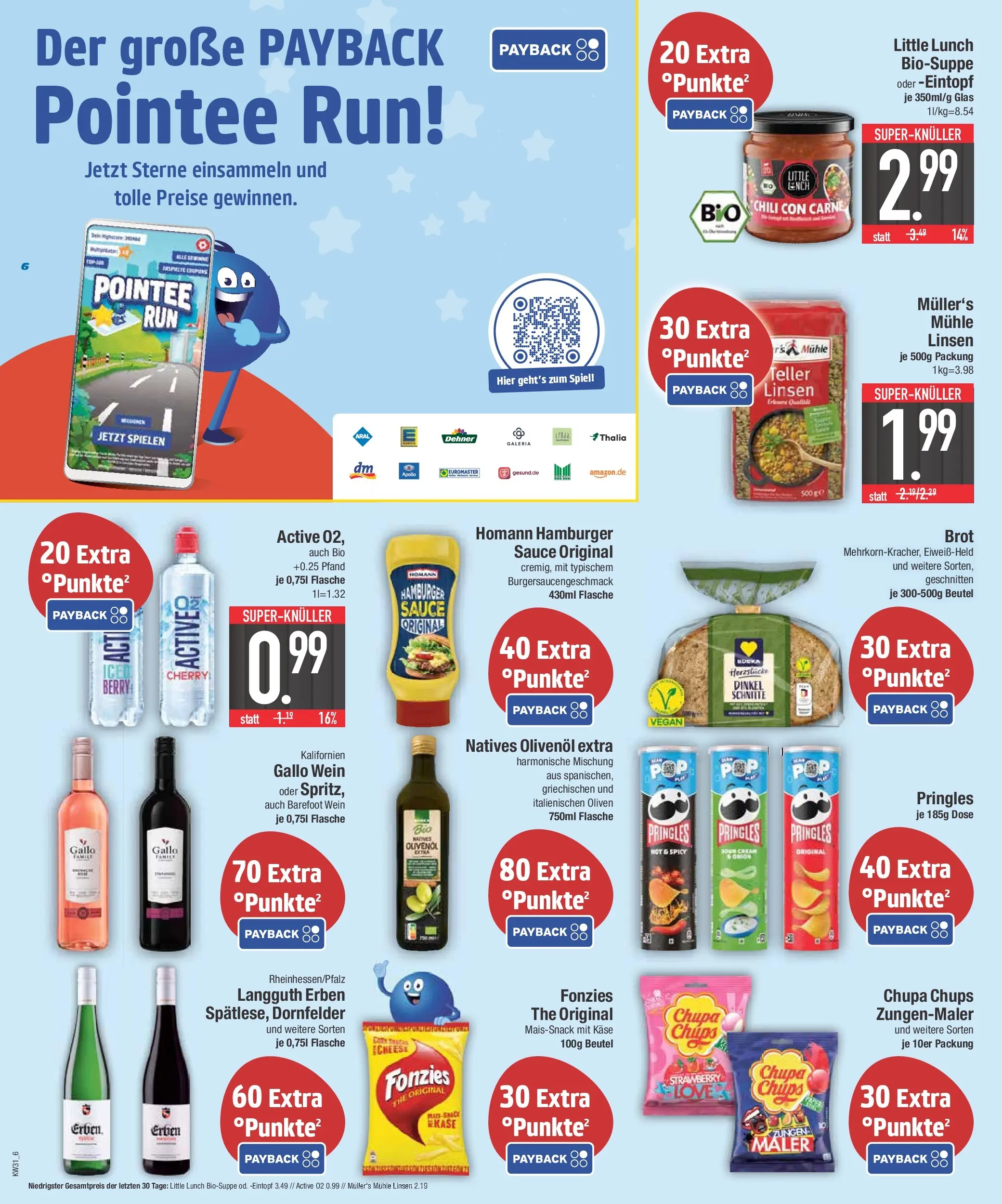 E center Prospekt München (ab 27.07.2026) zum Blättern | Seite: 6 | Produkte: Mühle, Käse, Olivenol, Wein