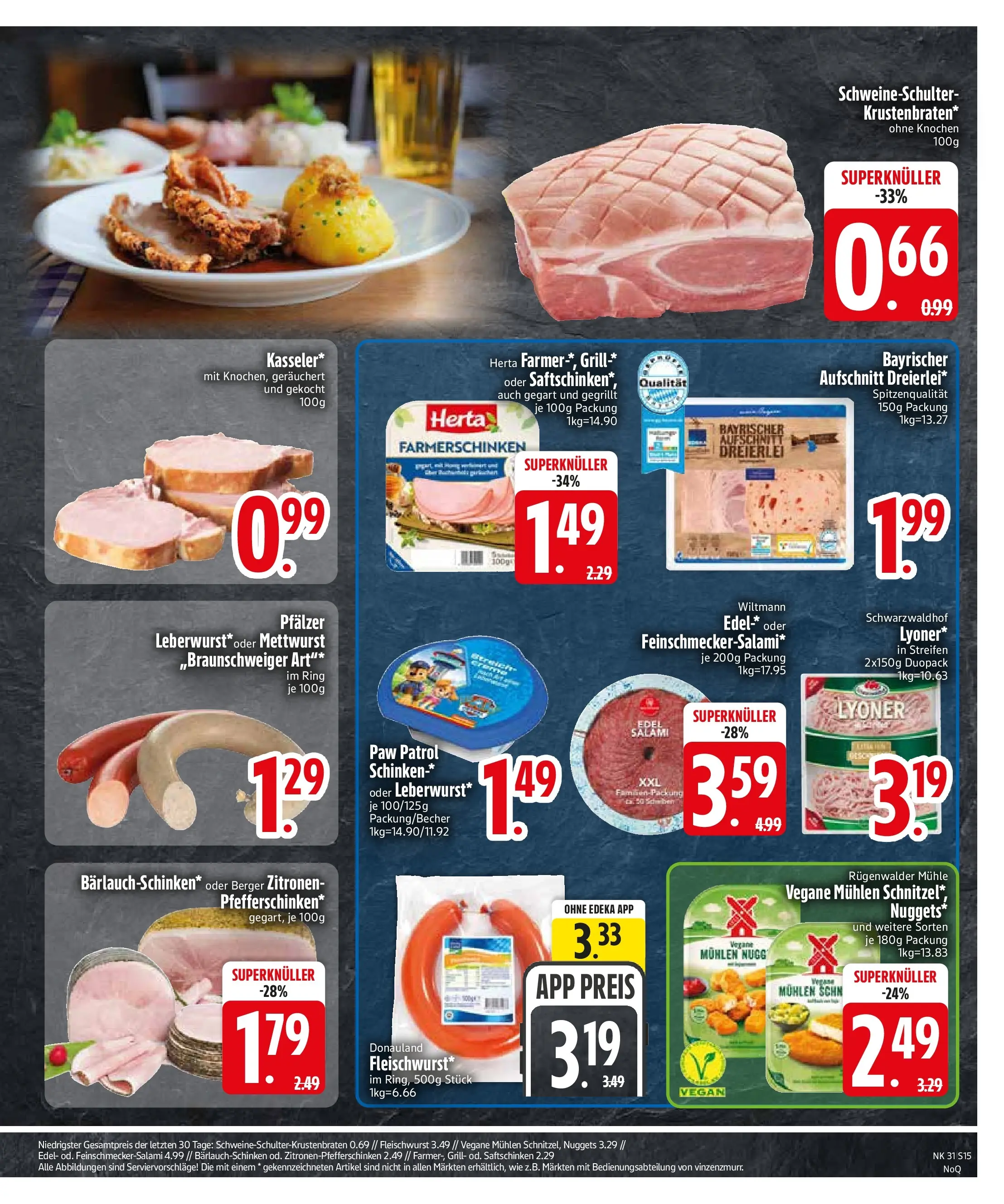 Edeka prospekt Zwiesel (ab 27.07.2026) » Angebote Online | Seite: 17 | Produkte: Grill, Mühle, Schinken, Zitronen