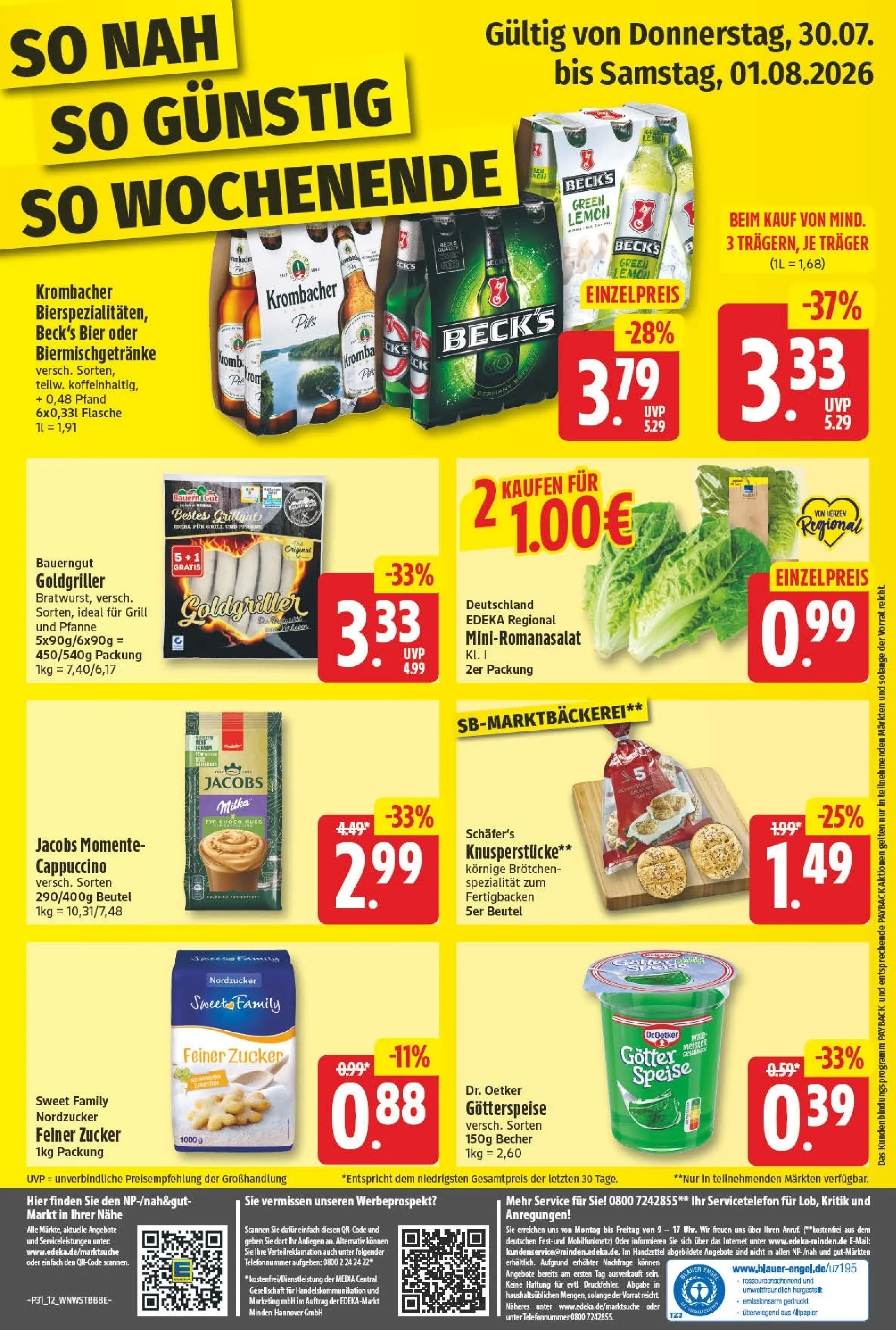 Angebote - Wochenangebote (ab 27.07.2026) zum Blättern | Seite: 12
