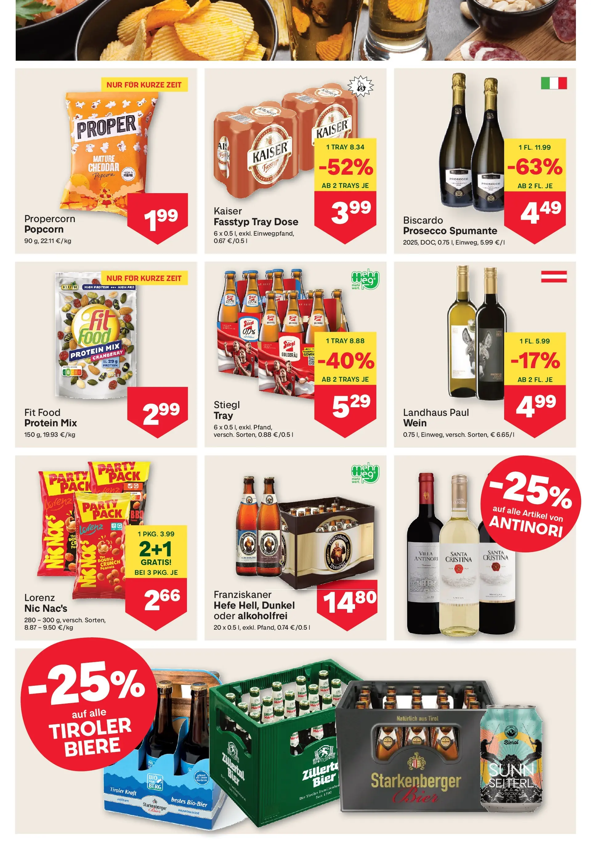 MPREIS Pfunds von 30.07.2026 - Aktuelle Angebote | Seite: 9 | Produkte: Wein, Bier