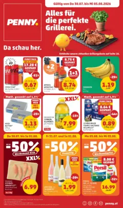 Penny Markt Die ganze Woche sparen - Wien ab 30.07.2026 gültig Penny Markt Die ganze Woche sparen - Wien ab 30.07.2026 gültig