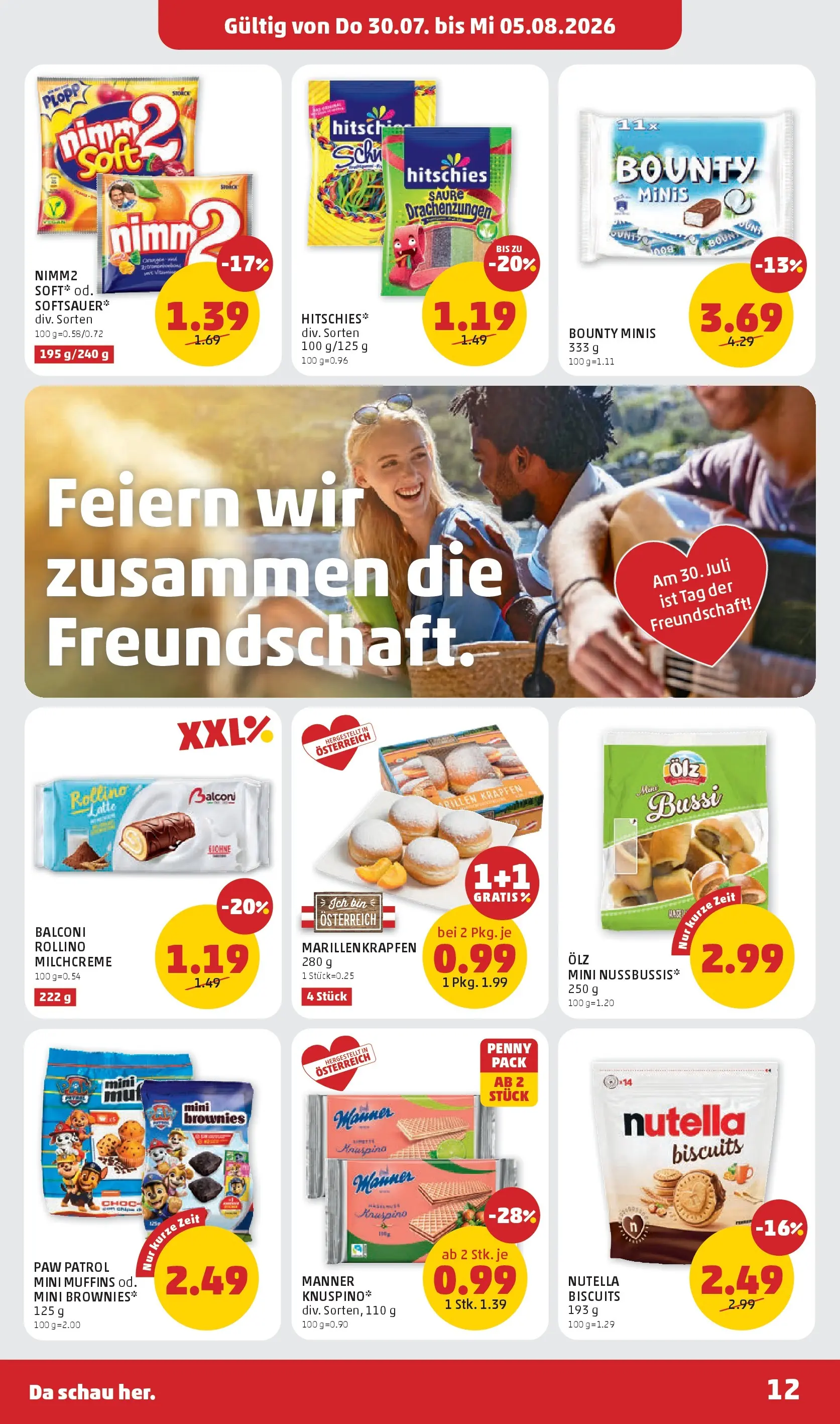 Penny Markt - PENNY: Die ganze Woche sparen. ab (30.07.2026) - Angebote, Prospekt | Seite: 12
