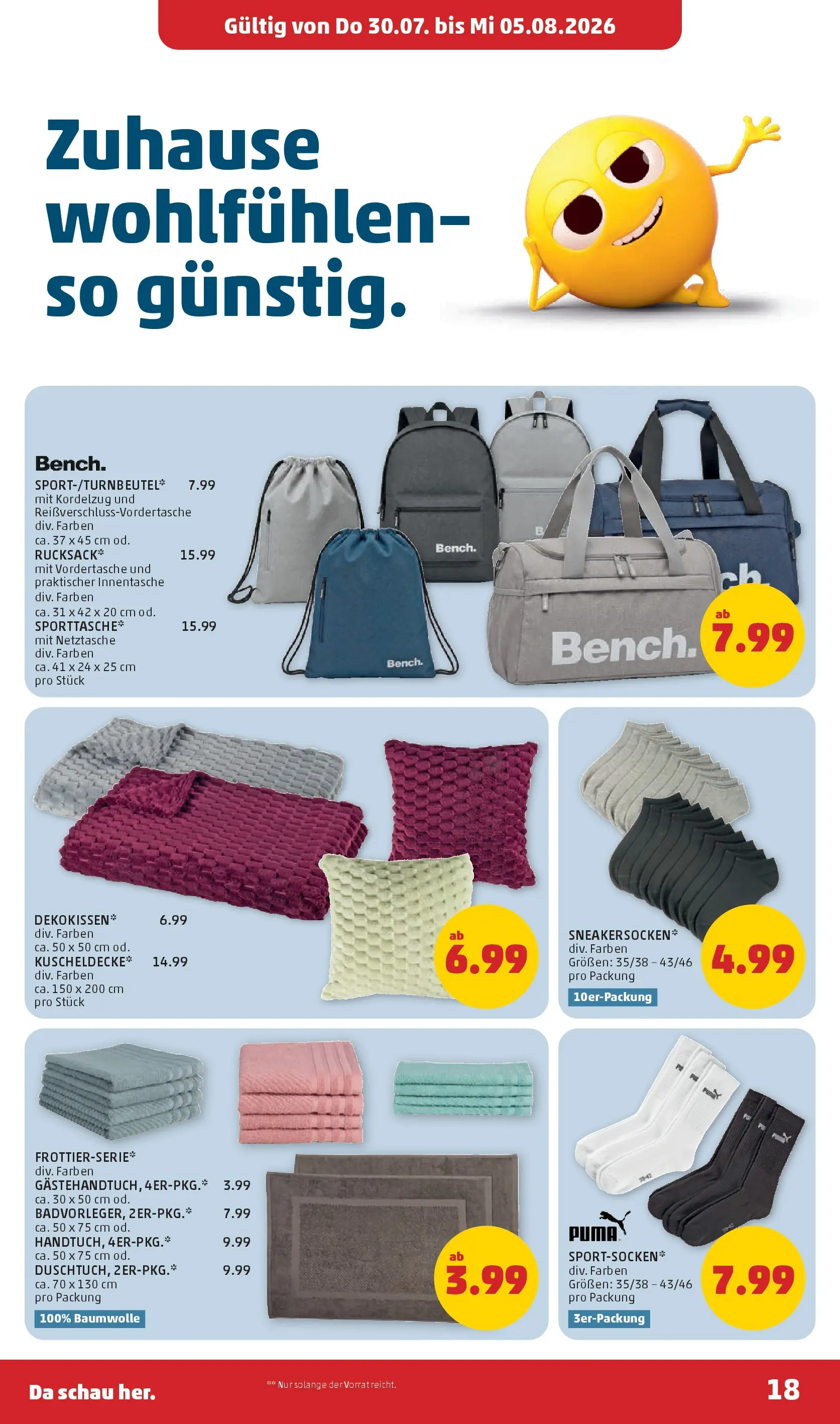 Penny Markt - PENNY: Die ganze Woche sparen. ab (30.07.2026) - Angebote, Prospekt | Seite: 18
