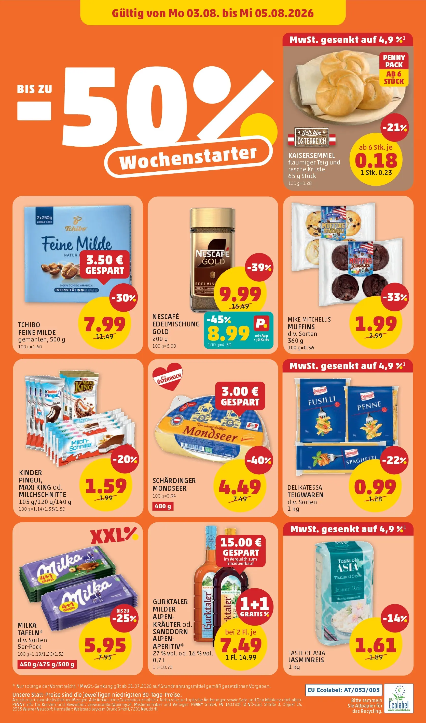 Penny Markt - PENNY: Die ganze Woche sparen. ab (30.07.2026) - Angebote, Prospekt | Seite: 24