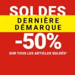 Courir SOLDES jusqu'&agrave; -50 % - au 09.08.2026