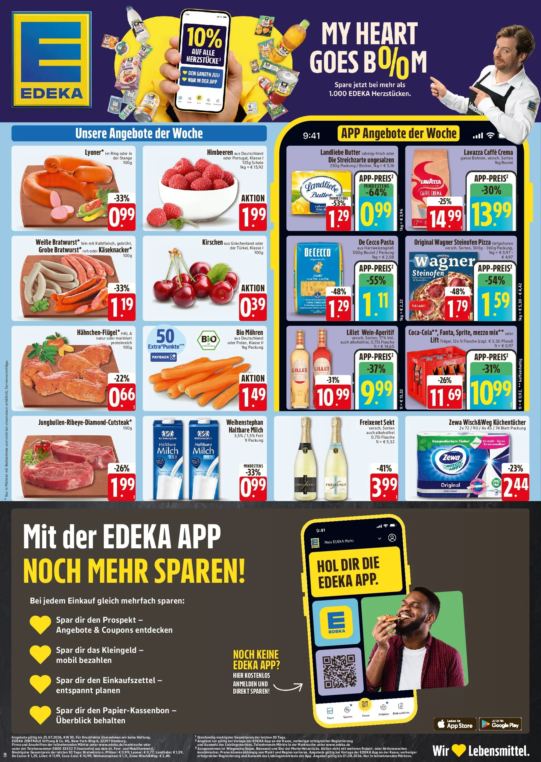 Edeka prospekt Rötz (ab 23.07.2026) » Angebote Online | Seite: 1