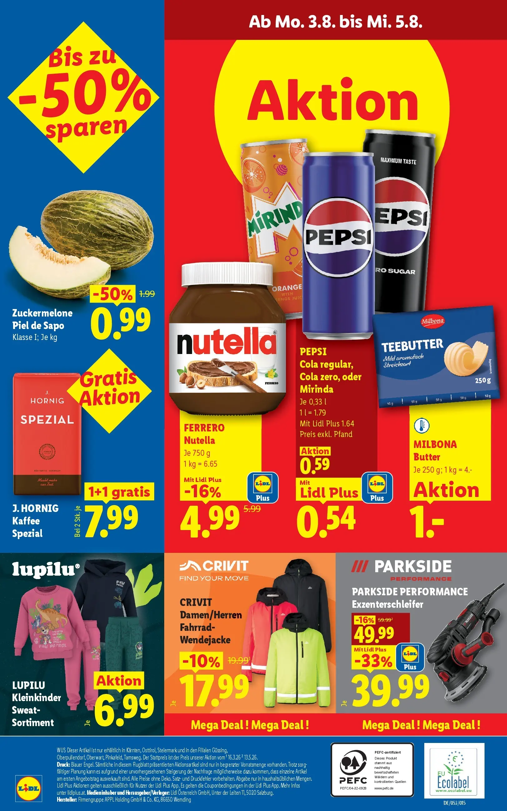 Lidl - Lidl ab 30.07.2026 - Angebote ab donnerstag | Seite: 29 | Produkte: Butter, Kaffee