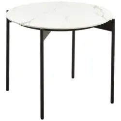 Couchtisch in Metall, Keramik 55/55/49 cm
