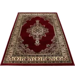 Webteppich 80/150 cm Marrakesh Multicolor, Rot