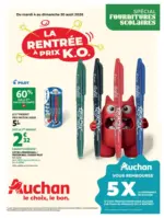 Auchan Hypermarch&eacute; LA RENTR&Eacute;E &Agrave; PRIX K.O. - au 10.08.2026