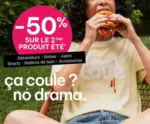 G&eacute;mo -50% sur le 2&egrave;me produit &eacute;t&eacute; - au 09.08.2026
