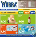Hurr&agrave; Discount Tanti prodotti a 1,00 1,50 2,00 - al 02.09.2026