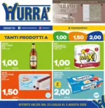 Hurr&agrave; Discount Tanti prodotti a 1,00 1,50 2,00 - al 05.08.2026