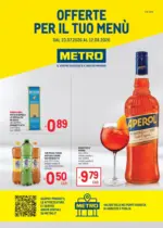 Metro Offerte per il tuo men&ugrave; - AREA 5 - al 12.08.2026