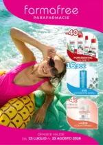 FarmaFree Offerte valide dal 23 luglio al 23 agosto 2026 - al 23.08.2026