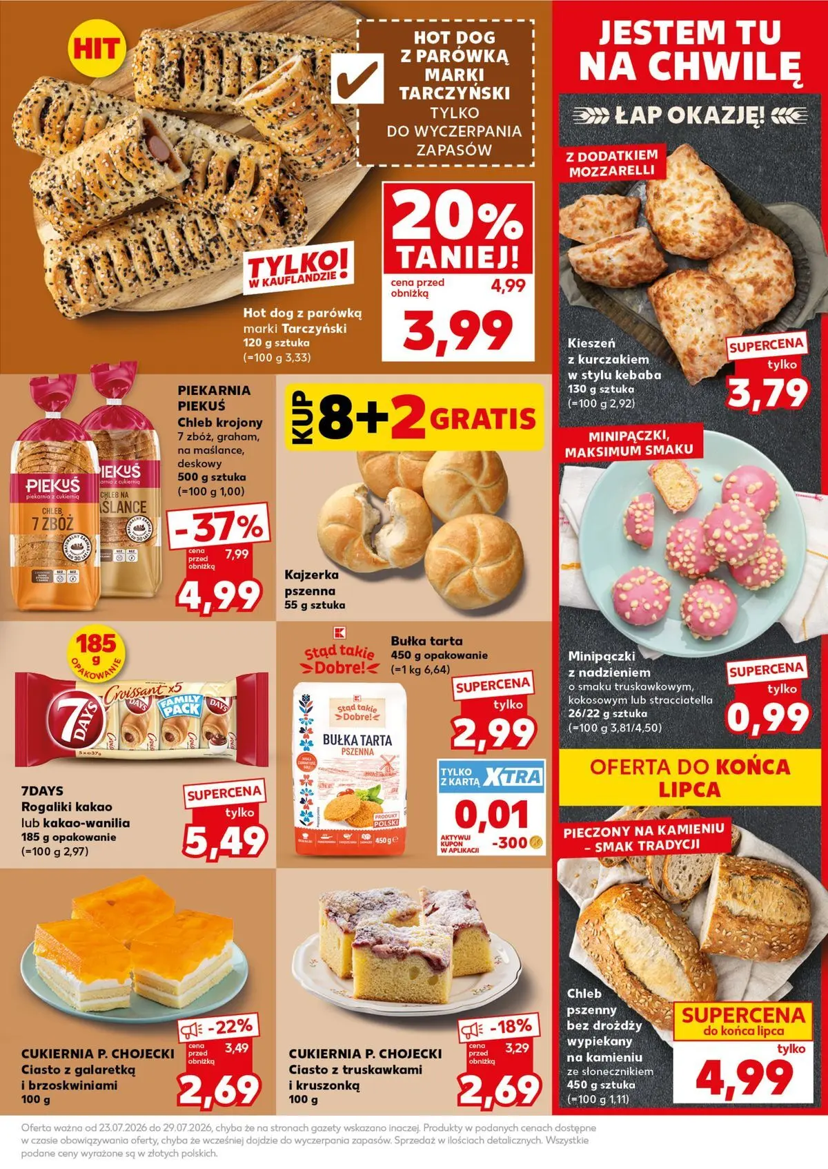 Kaufland gazetka - Super Sobota od 25.07.2026 - od jutra PDF | Strona: 17 | Produkty: Bułka tarta, Piekarnia, Bułka, Chleb