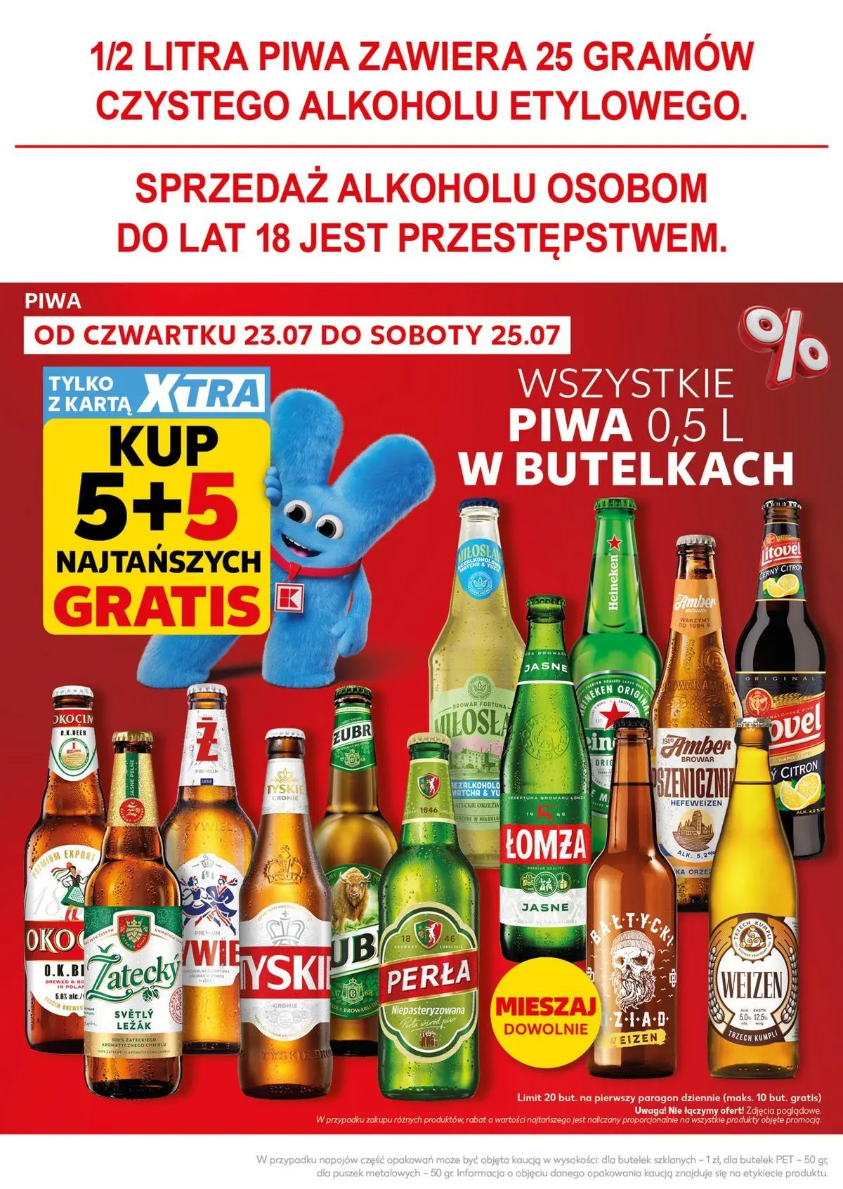Kaufland gazetka - Super Sobota od 25.07.2026 - od jutra PDF | Strona: 20 | Produkty: Karta, Leżak, Tyskie, Heineken