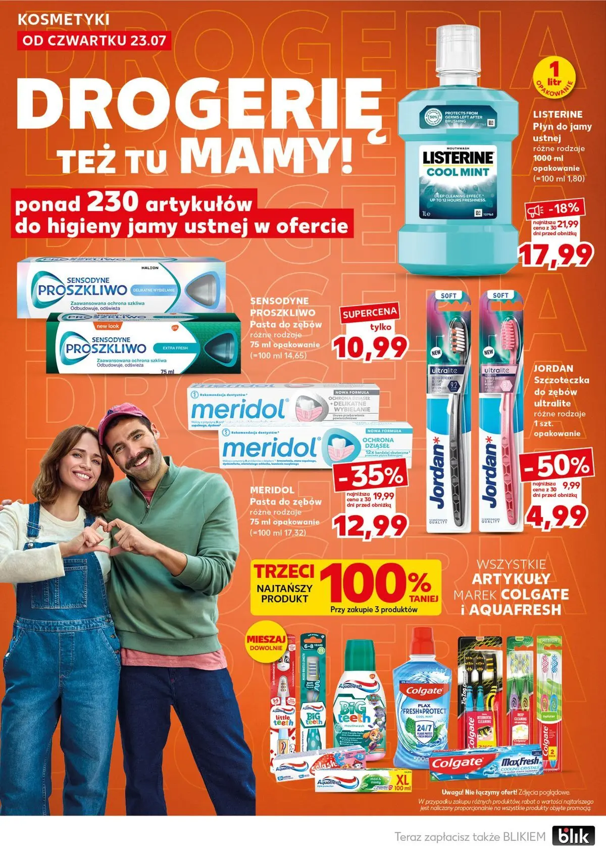 Kaufland gazetka - Super Sobota od 25.07.2026 - od jutra PDF | Strona: 22 | Produkty: Kosmetyki, Pasta do zębów, Szczoteczka do zębów