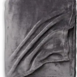 JYSK Pătură fleece GULSKOLM 220x240 gri
