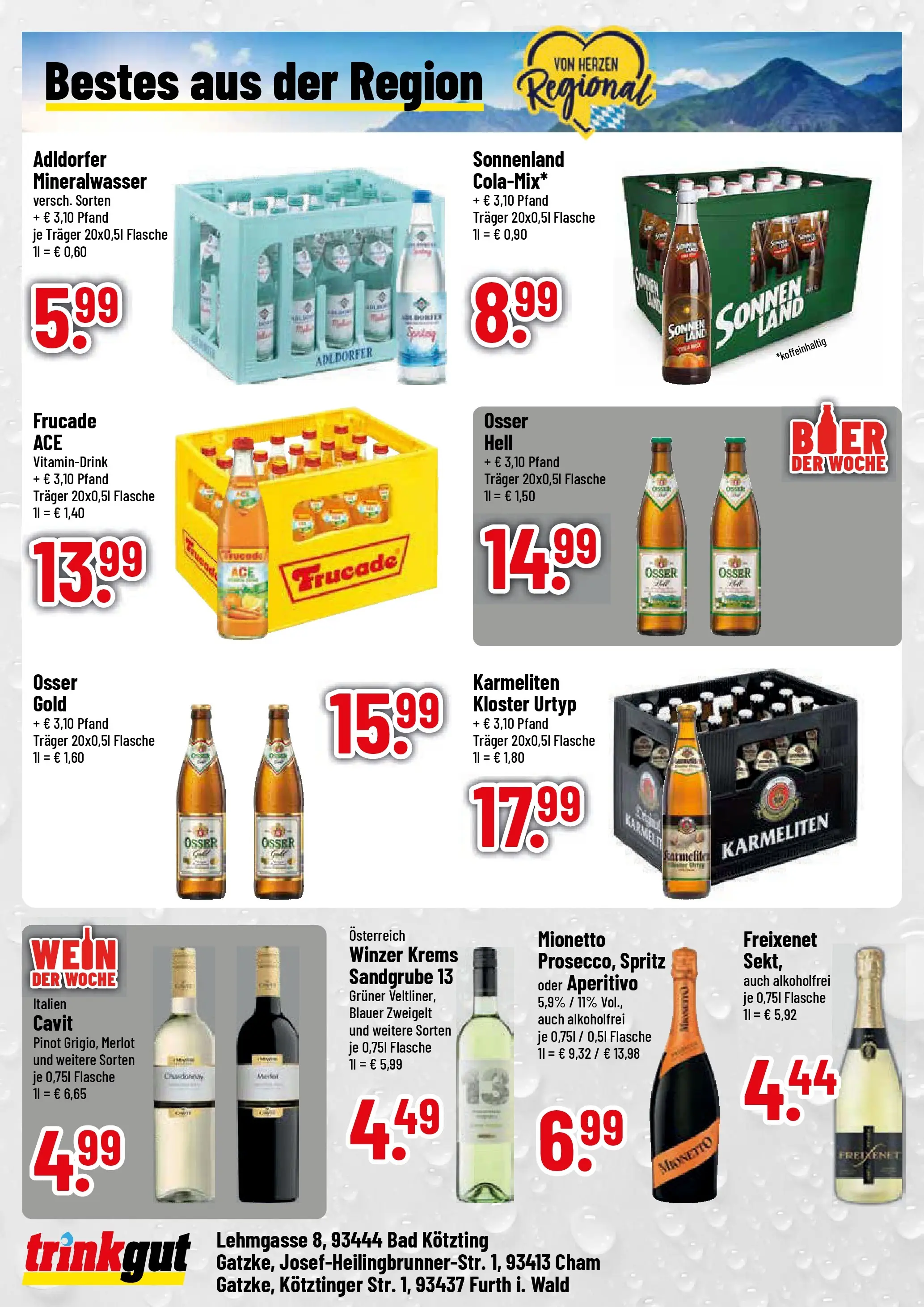 Trinkgut Prospekt Cham (ab 27.07.2026) » Angebote online | Seite: 4