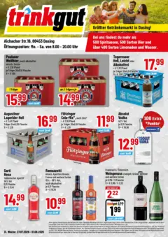 Trinkgut Prospekt Dasing ab 27.07.2026 gültig