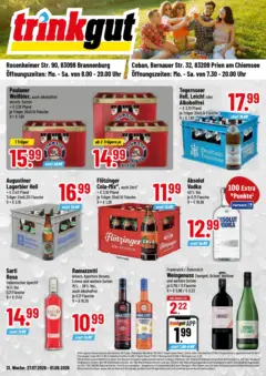 Trinkgut Prospekt Prien Am Chiemsee ab 27.07.2026 gültig