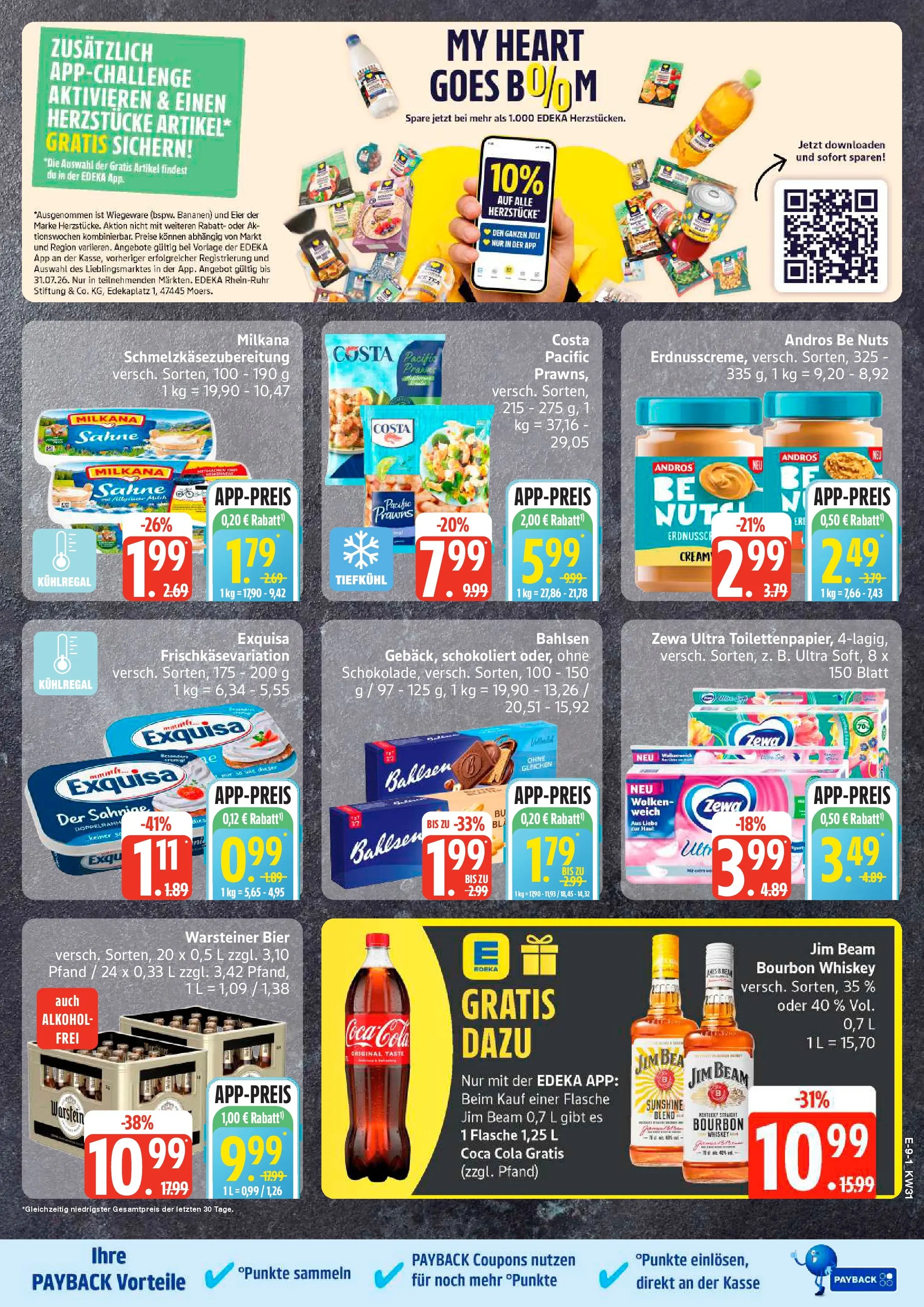 Edeka Prospekt Mölln (ab 27.07.2026) » Angebote Online | Seite: 10 | Produkte: Cola, Eier, Exquisa, Bourbon