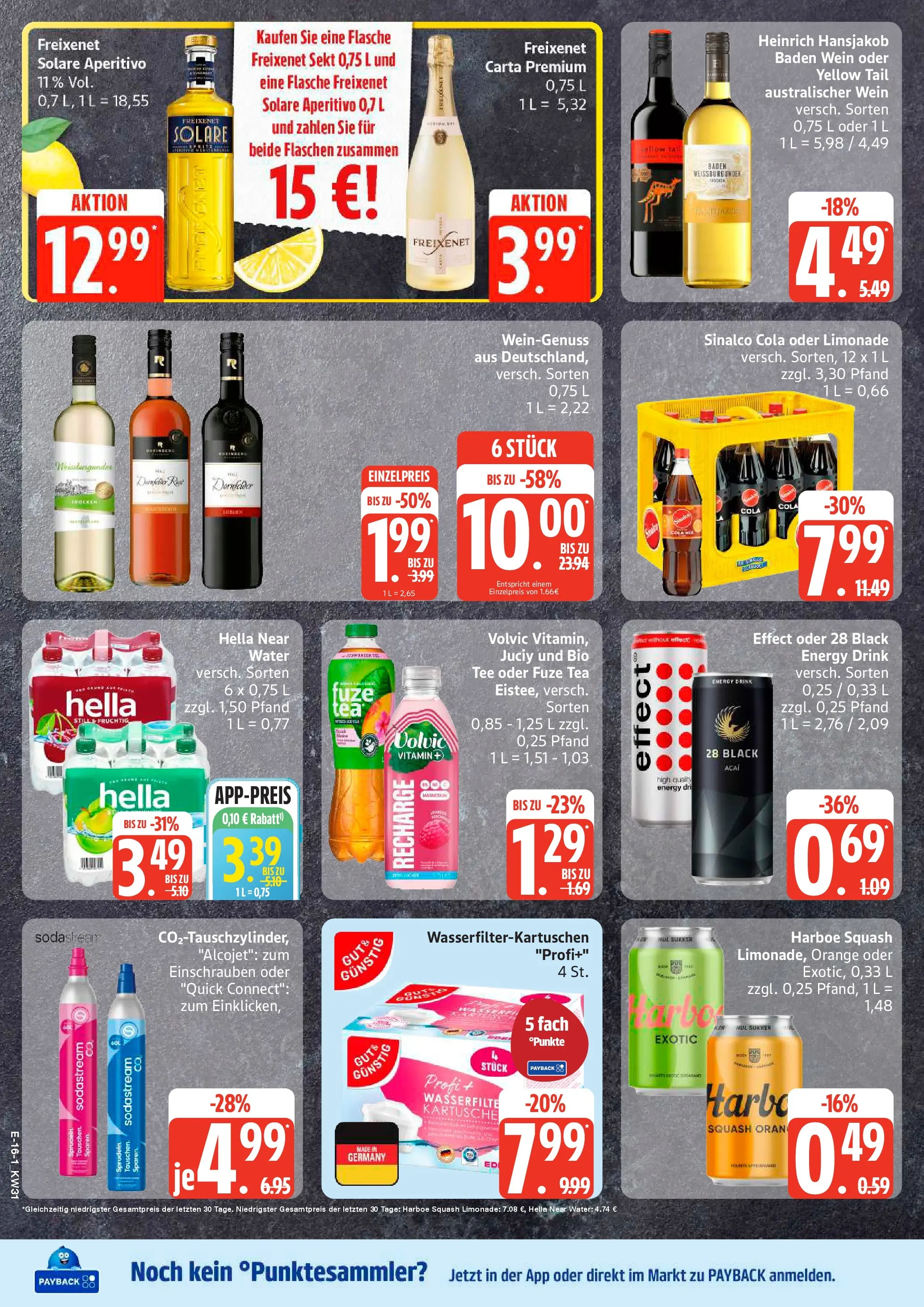 Edeka Prospekt Mölln (ab 27.07.2026) » Angebote Online | Seite: 18 | Produkte: Fuze tea, Freixenet, Limonade, Sodastream