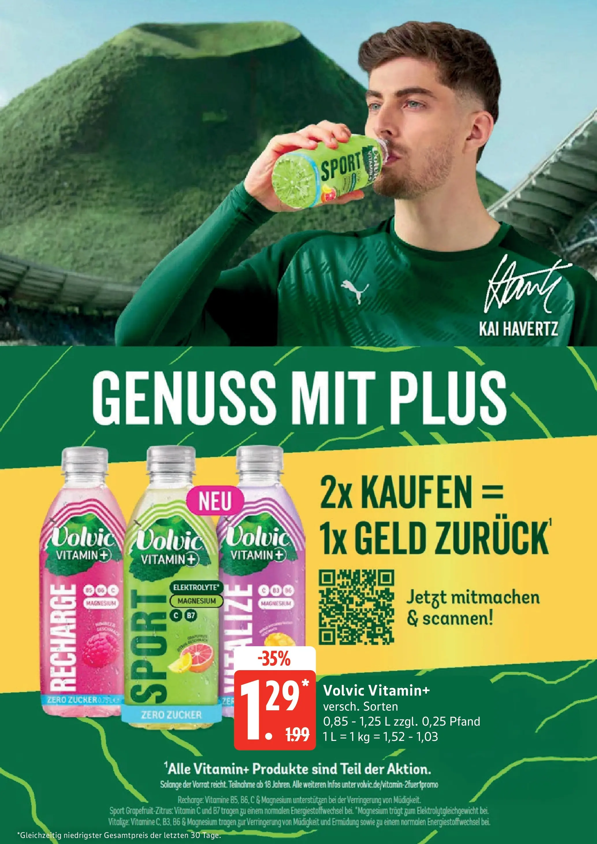 Edeka Prospekt Mölln (ab 27.07.2026) » Angebote Online | Seite: 19 | Produkte: Zucker, Volvic