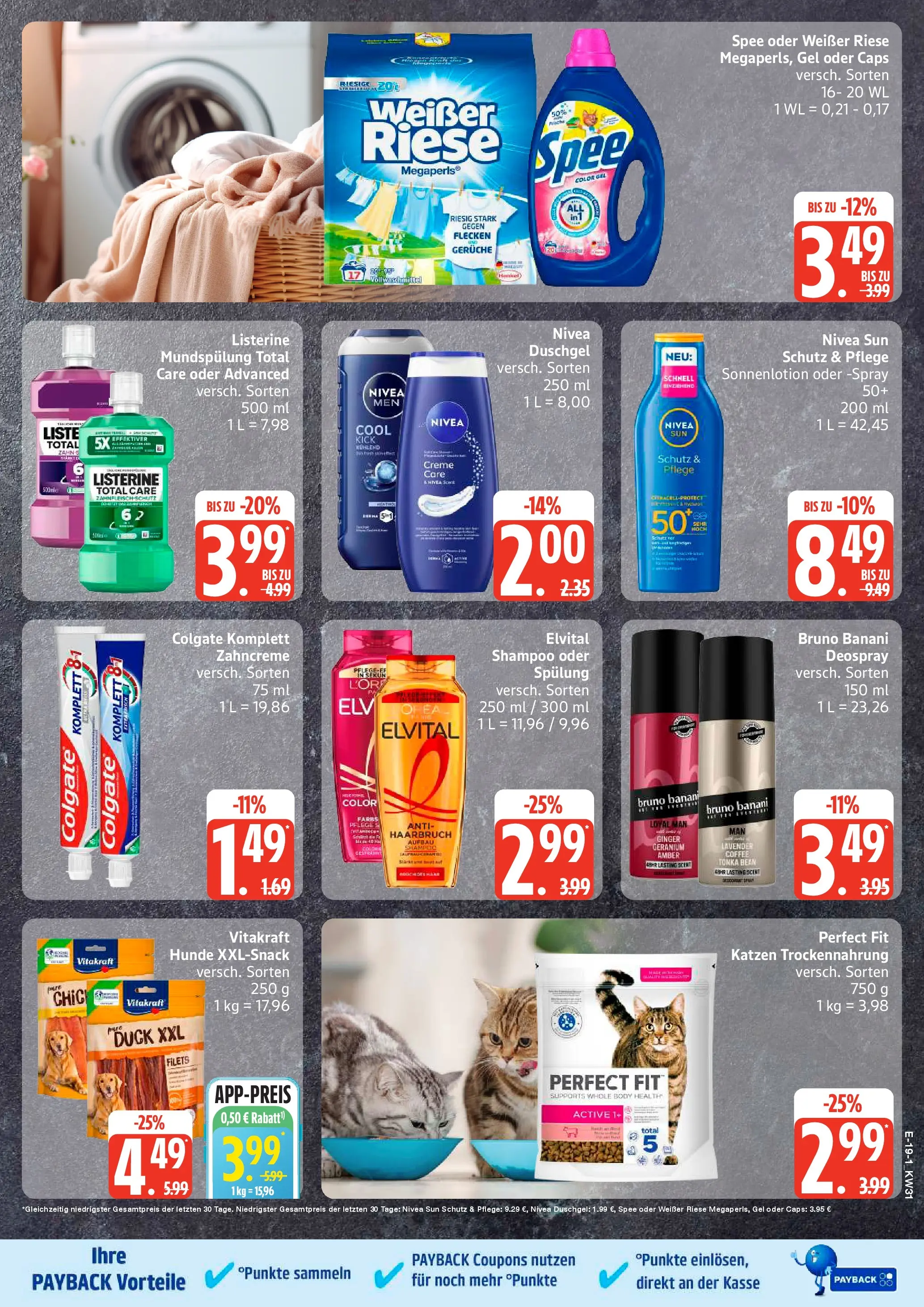 Edeka Prospekt Mölln (ab 27.07.2026) » Angebote Online | Seite: 22 | Produkte: Spülung, Spee, Deospray, Listerine
