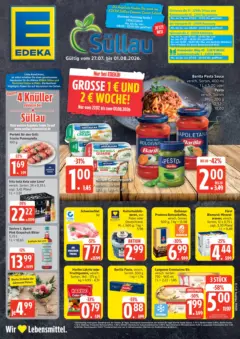 Edeka Prospekt Lübeck ab 27.07.2026 gültig Edeka Prospekt Lübeck ab 27.07.2026 gültig