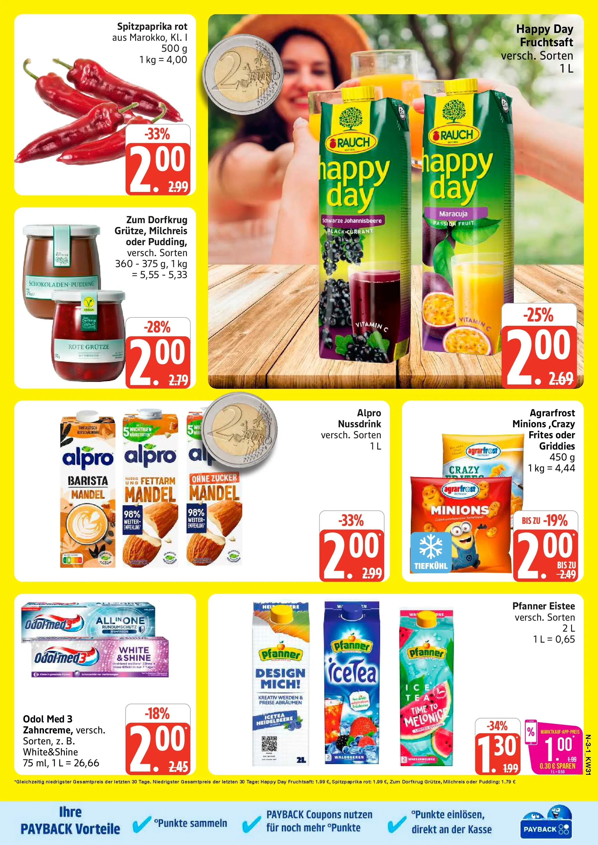 Marktkauf Prospekt Buxtehude (ab 27.07.2026) » Angebote online | Seite: 3 | Produkte: Pudding, Alpro, Zucker, Wassermelone