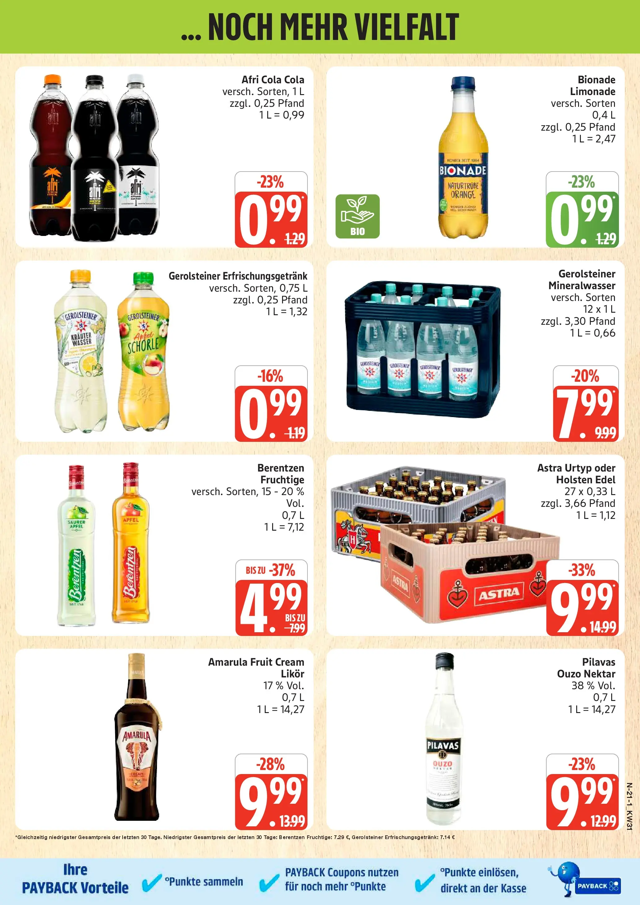 Marktkauf Prospekt Buxtehude (ab 27.07.2026) » Angebote online | Seite: 21 | Produkte: Äpfel, Astra, Limonade, Gerolsteiner